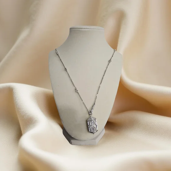 NWOT Sutra prayer wheel inspired necklace - Picture 1 of 9